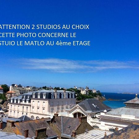 Les Studios Vue Mer Le Matlo Dinard Exterior foto