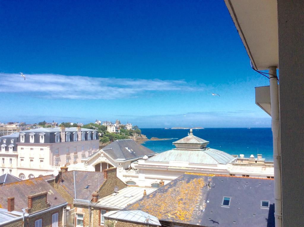 Les Studios Vue Mer Le Matlo Dinard Exterior foto
